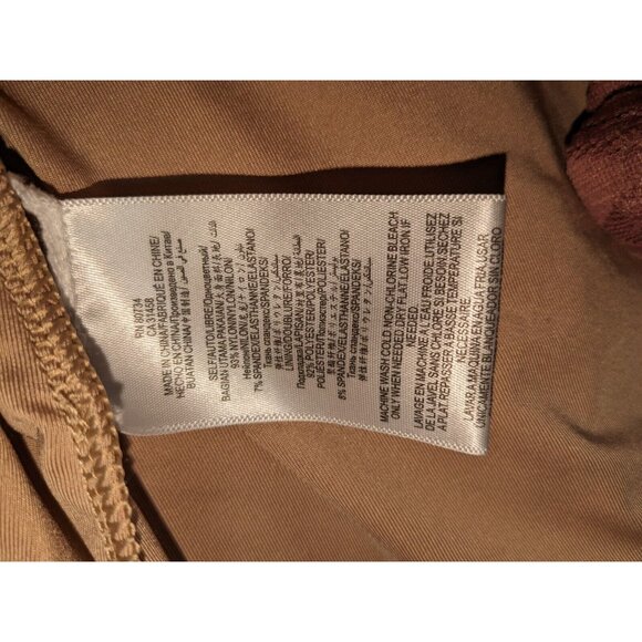 BCBGMAXAZRIA Womens Long Sleeve Midi Lace Maternity Dress Pink Small Boho Prarie - Picture 6 of 6